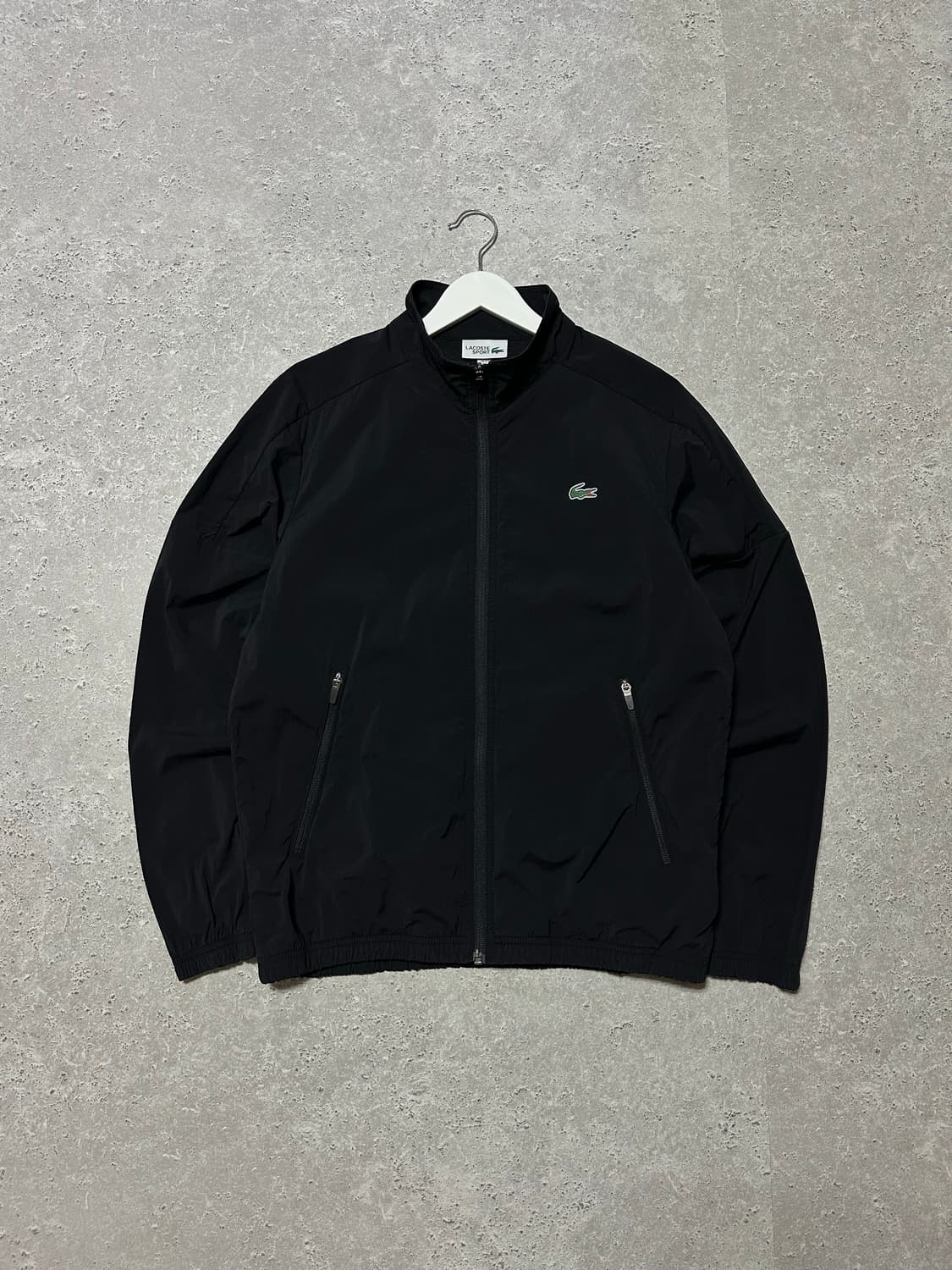 라코스테 스몰로고 솔리드 우븐 바람막이 상품이미지1