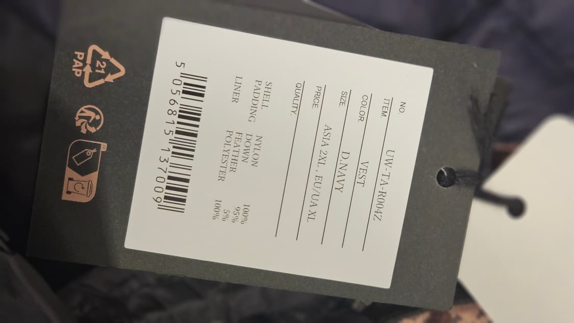 TAION x Universal Works Reversible Dark  상품이미지2