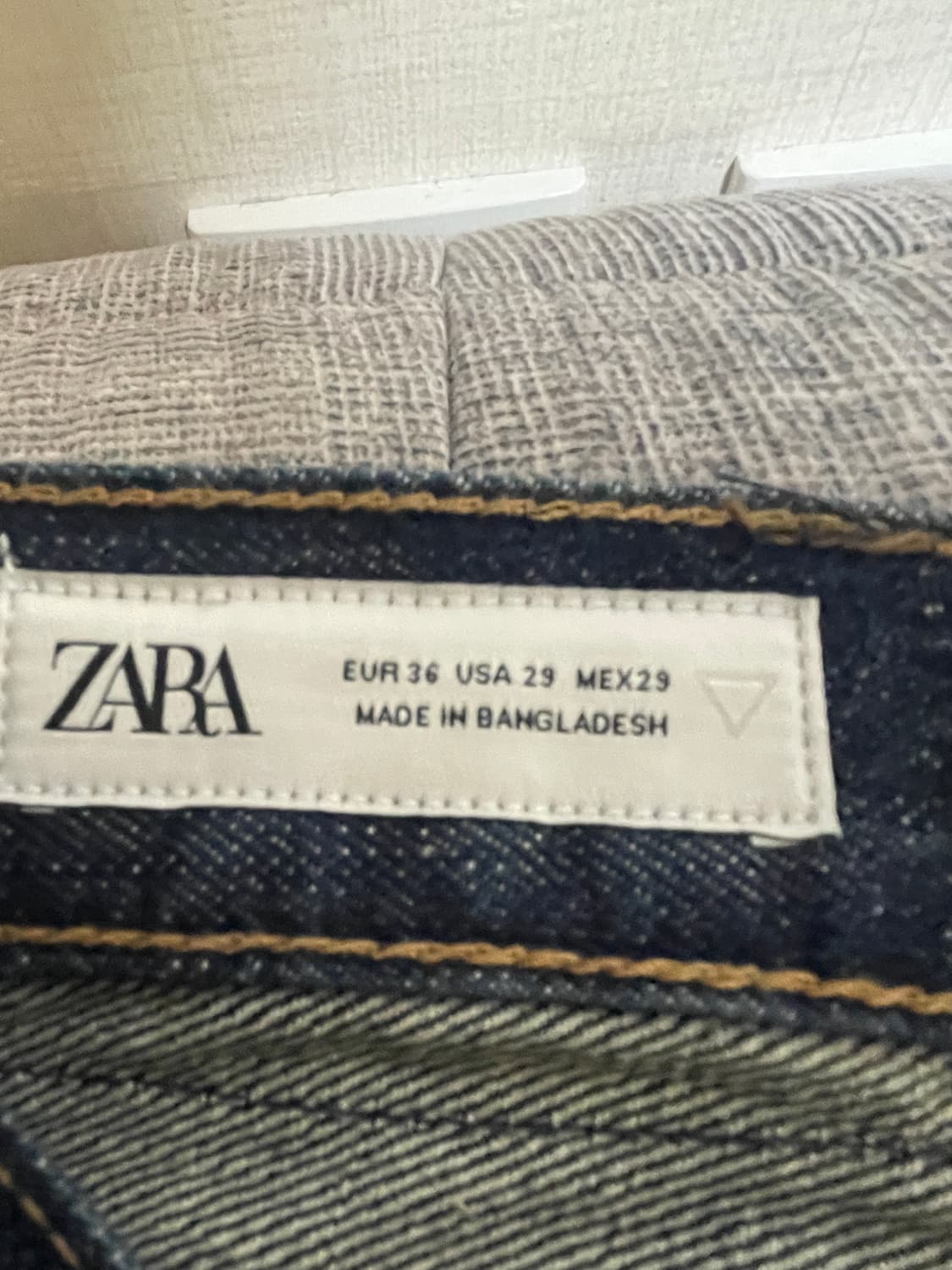 자라 스트레이트 데님 사이즈 29 상품이미지4