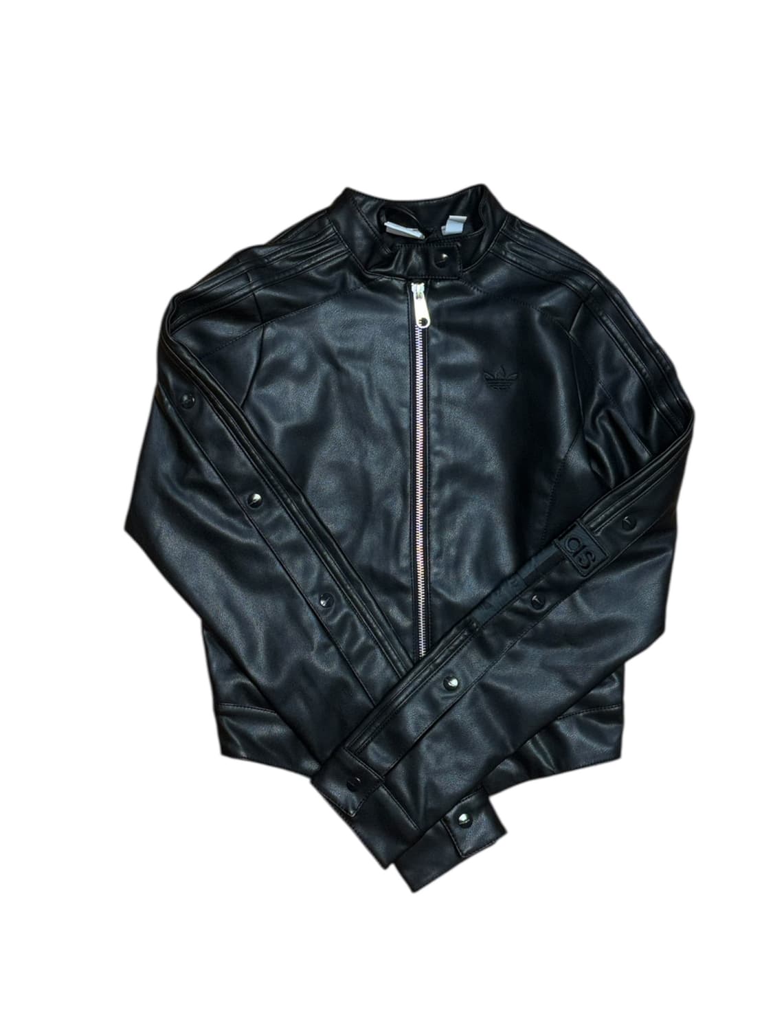아디다스 레어 레더 크롭 자켓 레이싱 자켓 상품이미지7