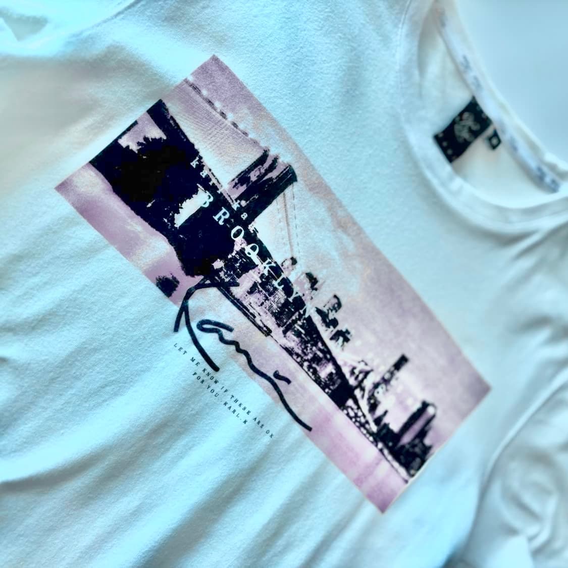 칼카니 브루클린 브릿지 그래픽 티셔츠 상품이미지2