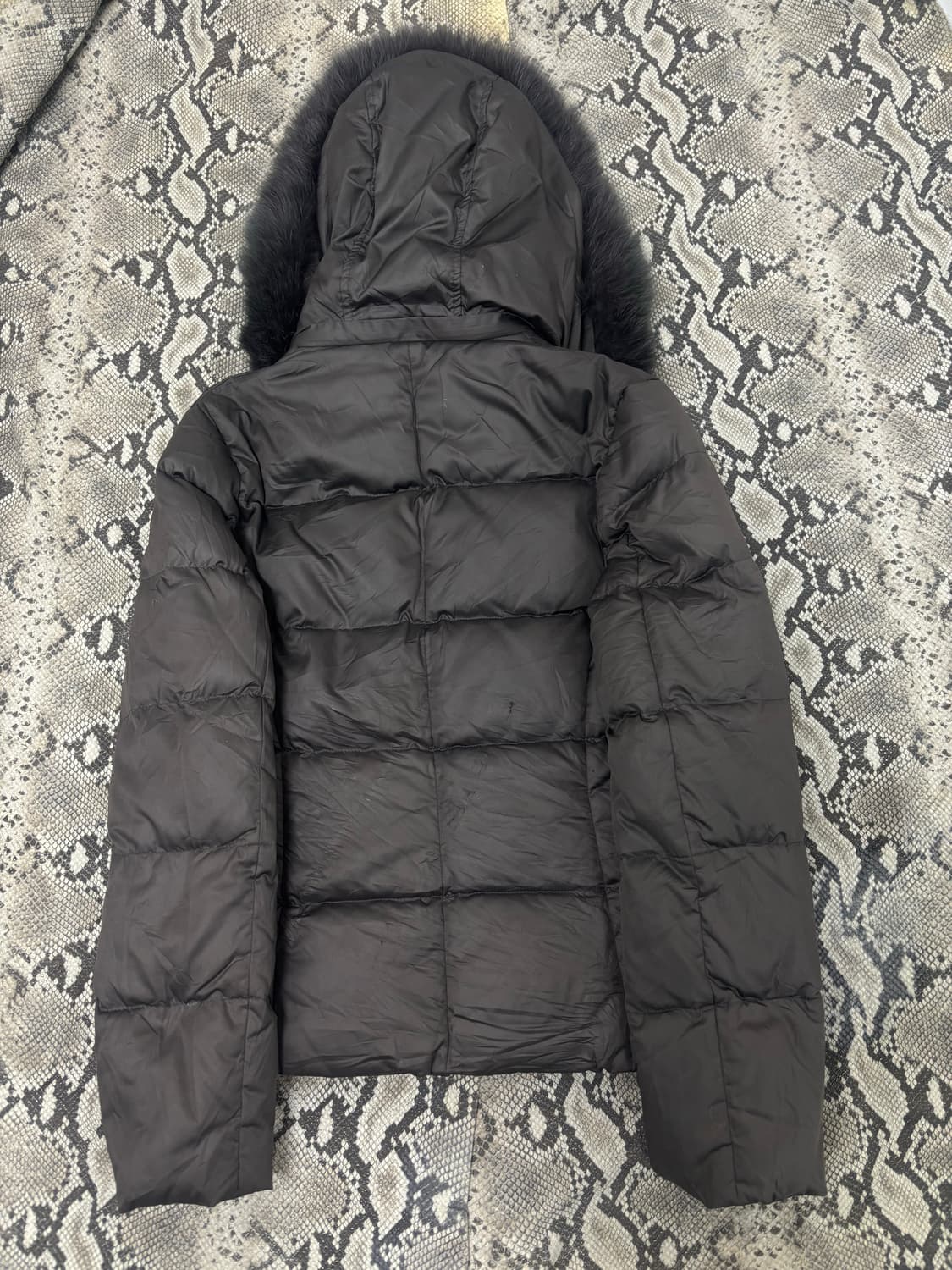 Y2K Grey Fur Padding 상품이미지9