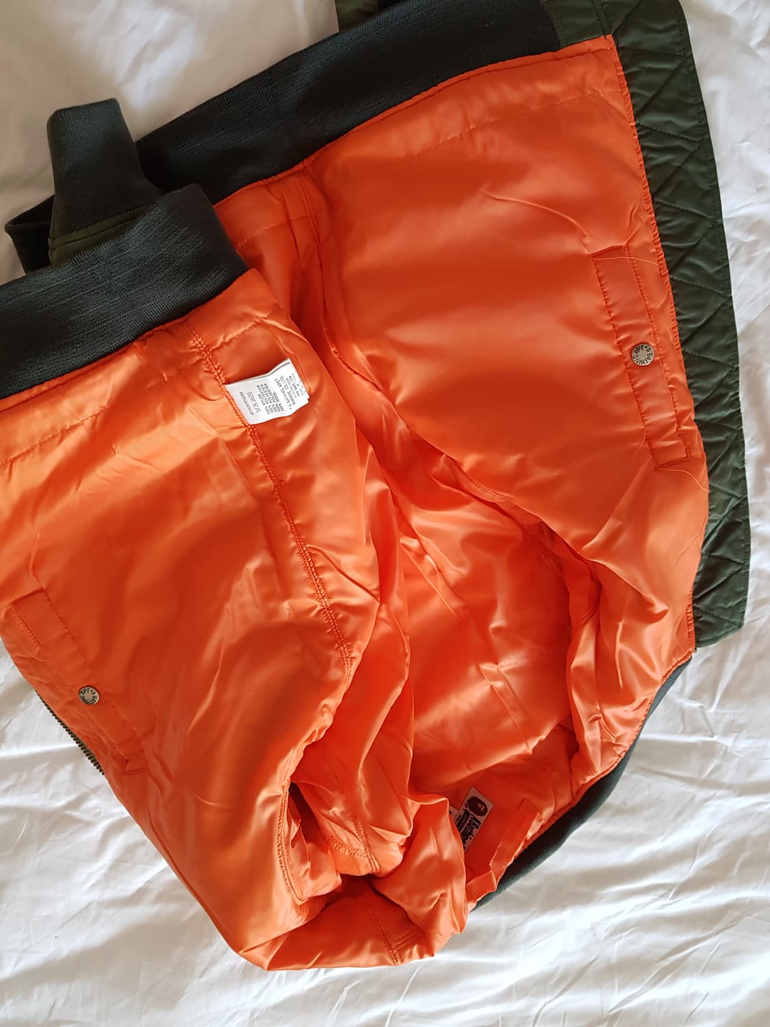 Bape  SHARK MA-1 bomber 쟈켓 상품이미지2