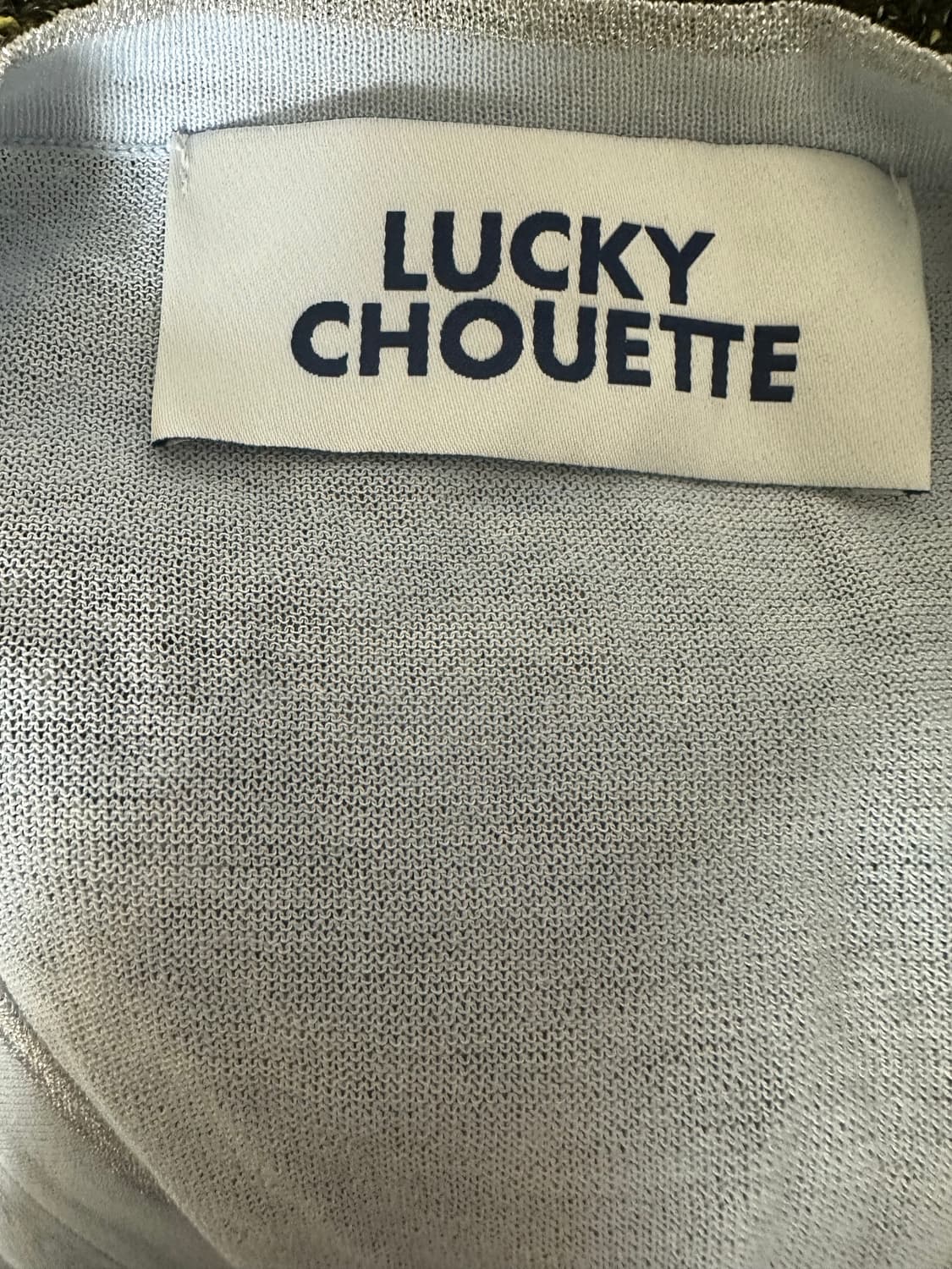 LUCKY CHOUETTE 럭키슈에뜨블루 가디건 상품이미지7