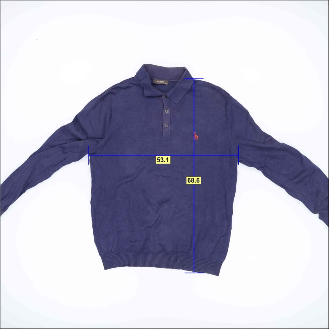 [105] 헤지스 카라 긴팔 니트 0108H2 상품이미지6