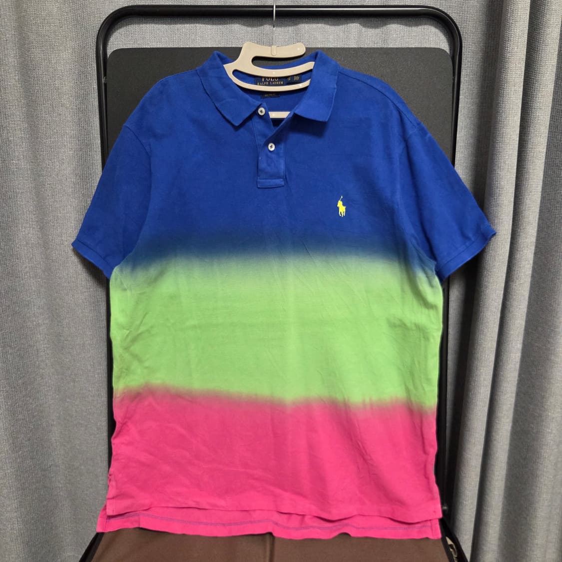 Polo 카라넥 반팔 티셔츠 L(100) 상품이미지1