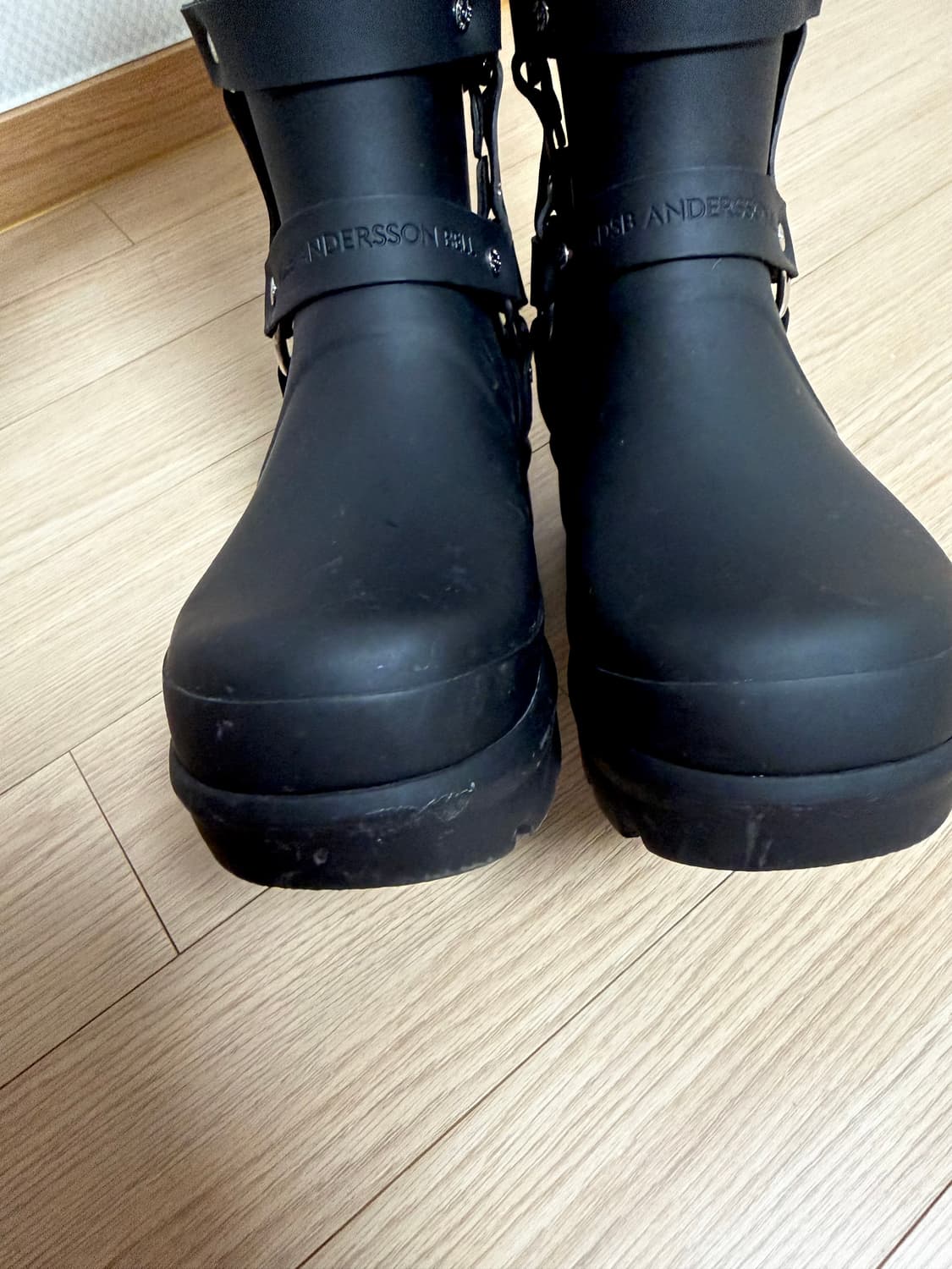 앤더슨벨 X 헌터(hunter) 오리지날 2.0 톨 레인부츠 블랙 240 상품이미지6