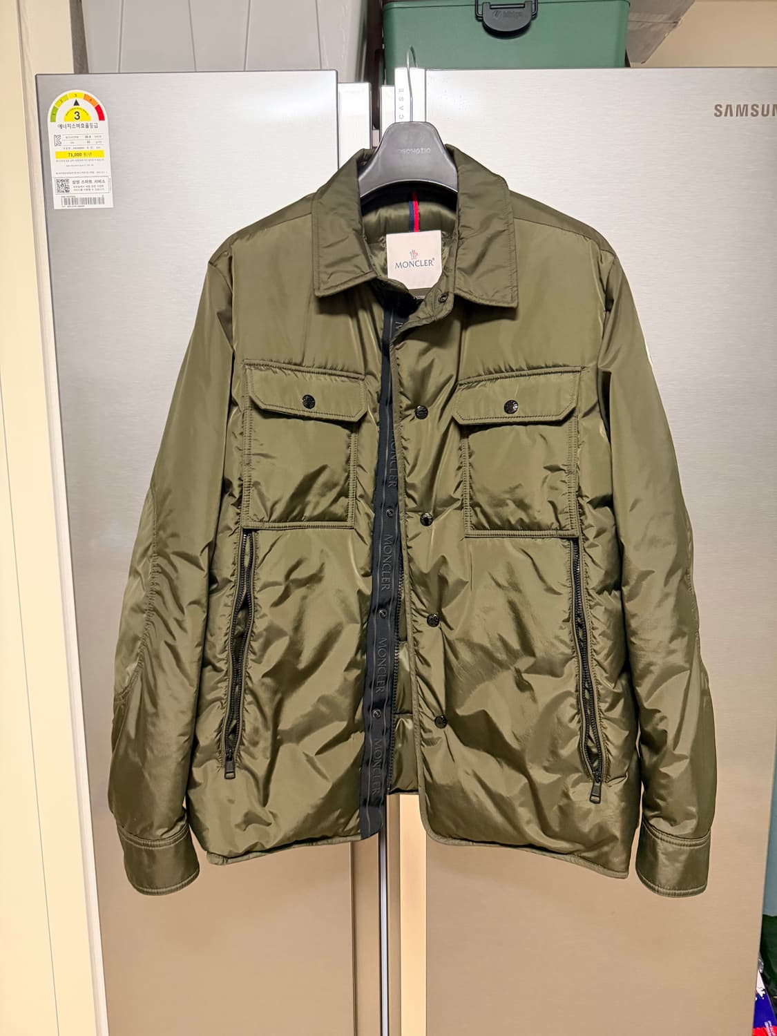 몽클레어 미오만드레 카키 백화점구매 상품이미지1