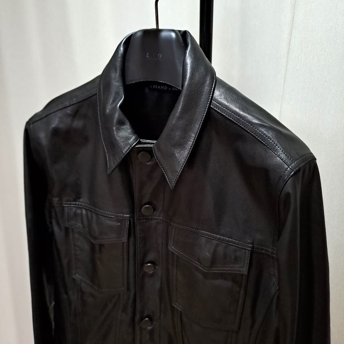 (택포) J.BRAND X 안토니 양가죽 트러커 자켓 100 B397 상품이미지6