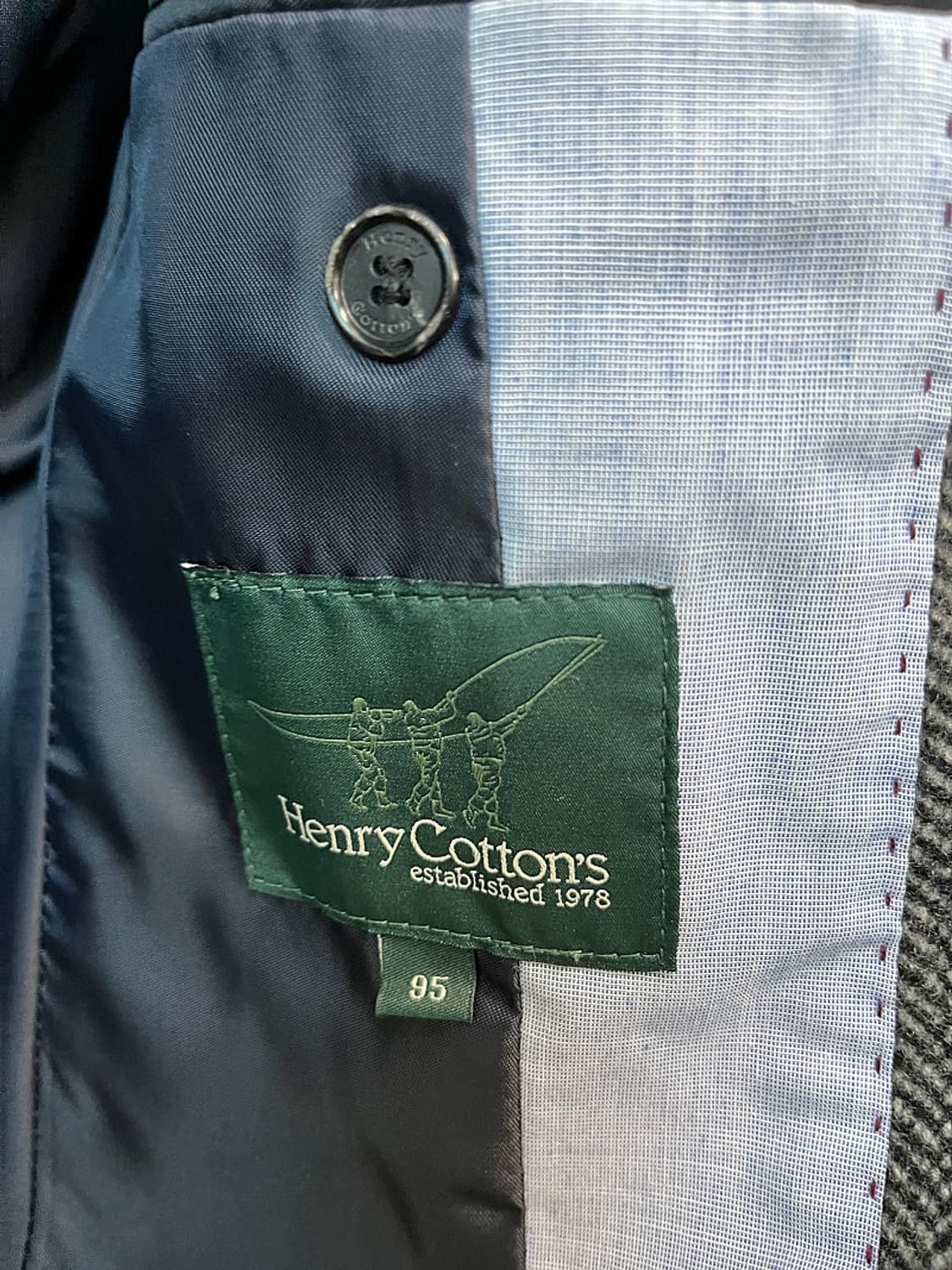 95) 헨리코튼 헤링본 울코트  상품이미지6