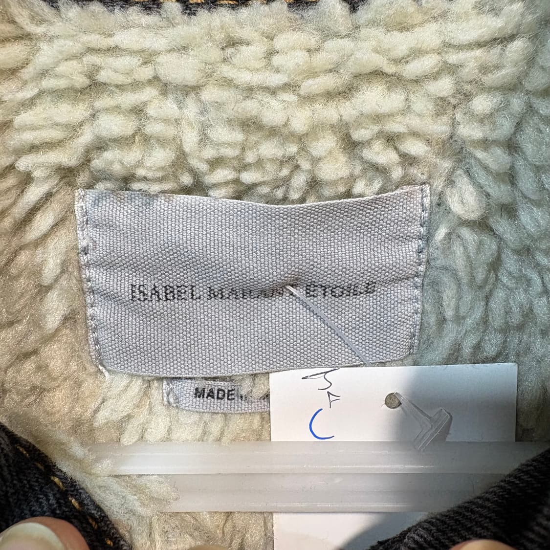 [36] ISABEL MARANT 이자벨 마랑 데님 쉐르파 자켓 상품이미지6