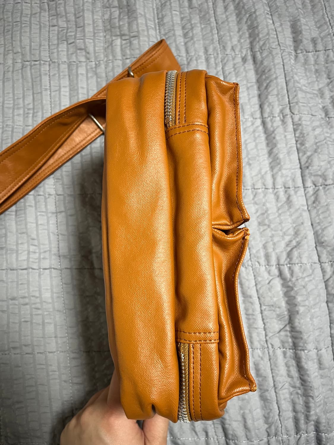 Porter 요시다 포터 프리스타일 숄더백 s사이즈 카멜 상품이미지5