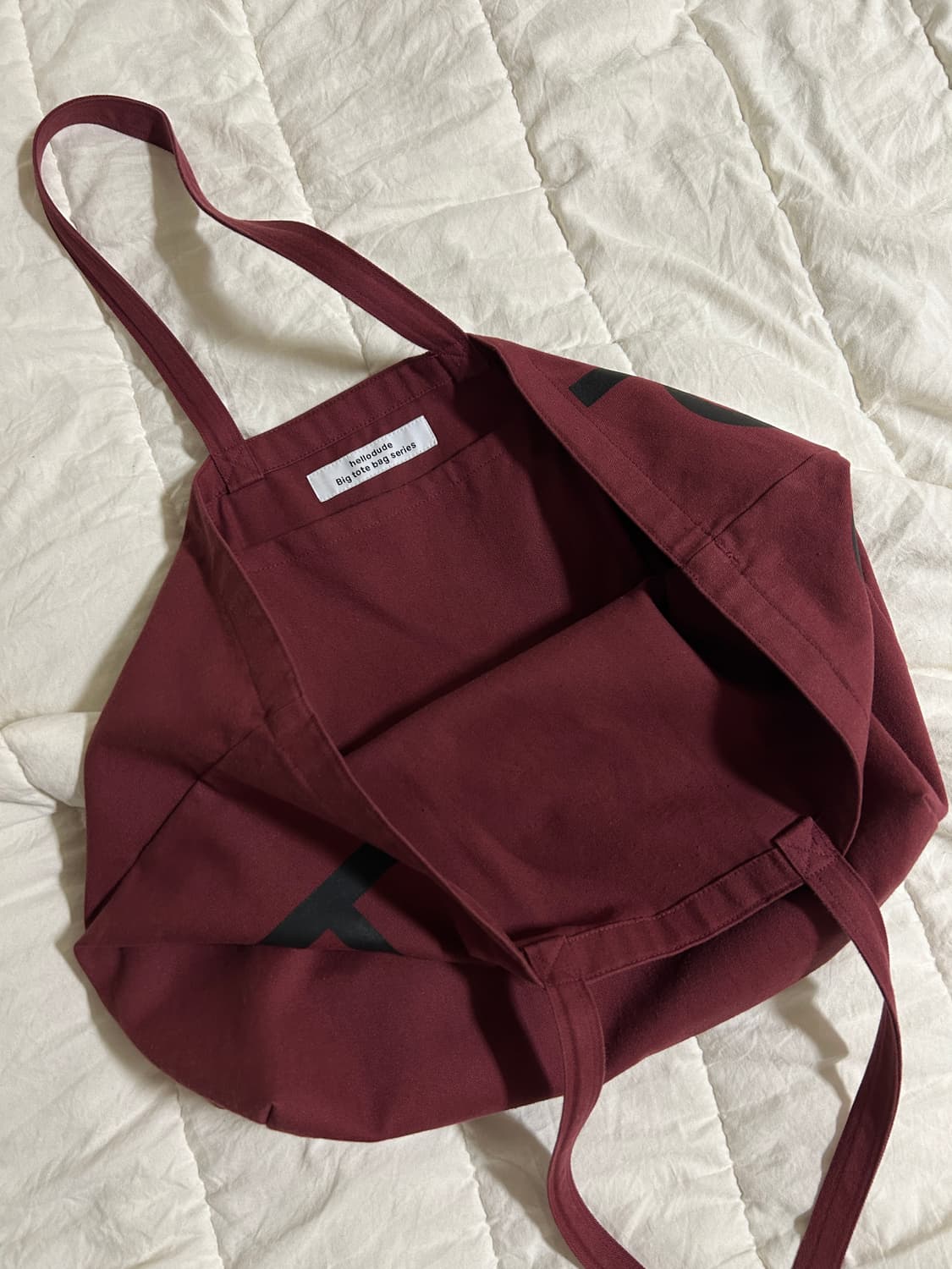 헬로듀드 빅토트백 버건디 상품이미지4