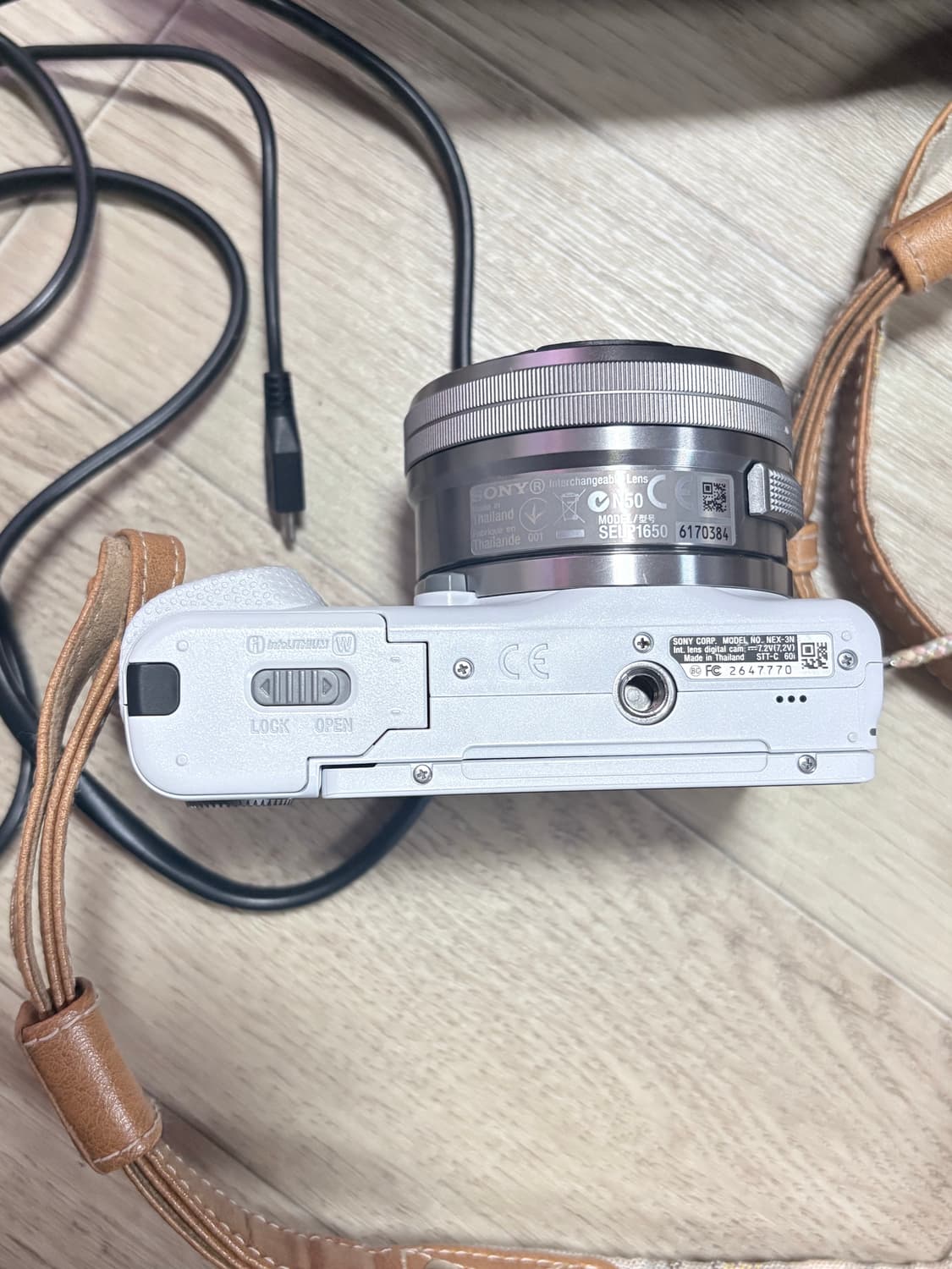 소니 NEX-3N 화이트 미러리스 카메라 상품이미지4