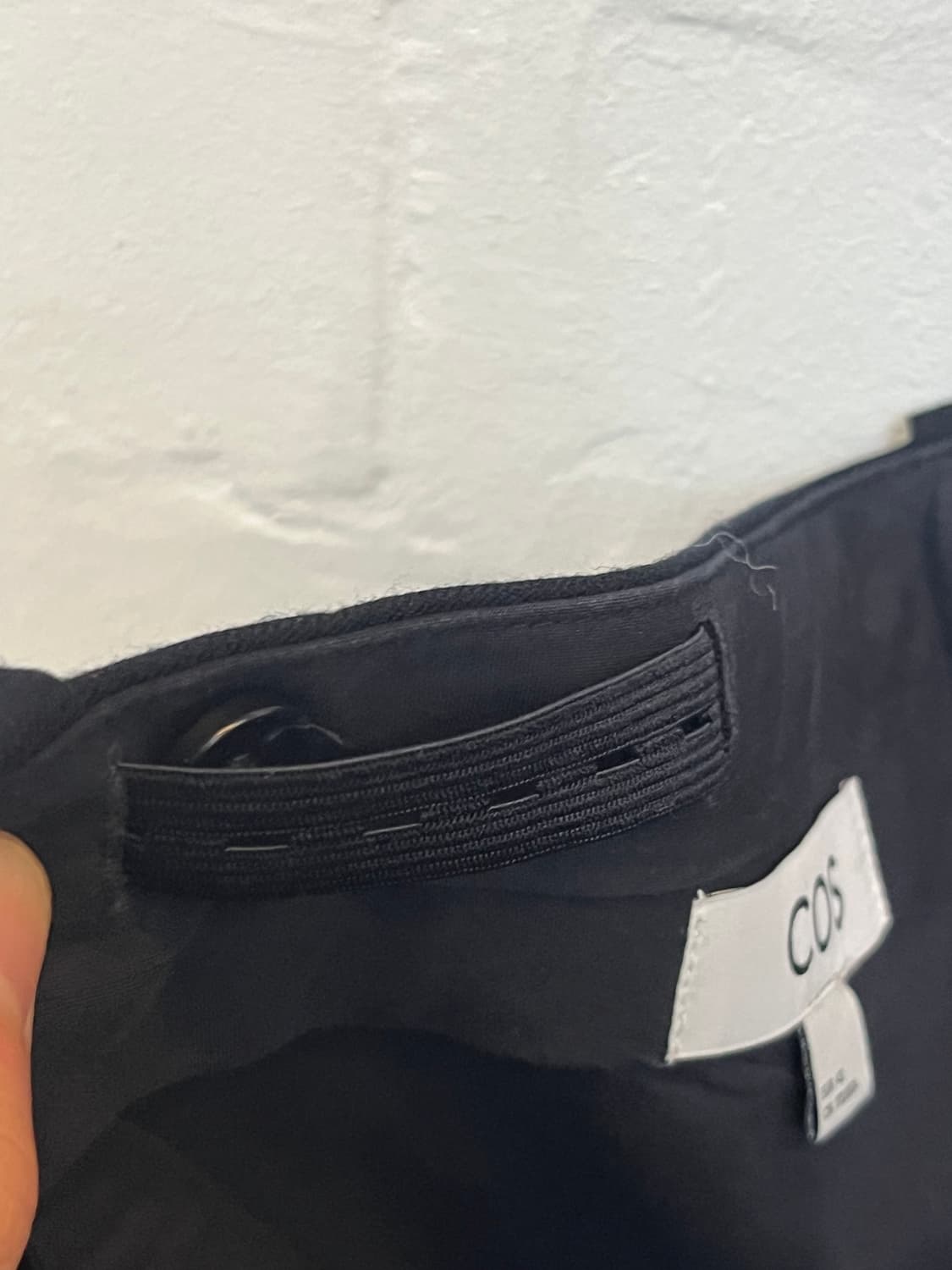 Cos 코스 와이드 핀턱 울 슬랙스 42 상품이미지8