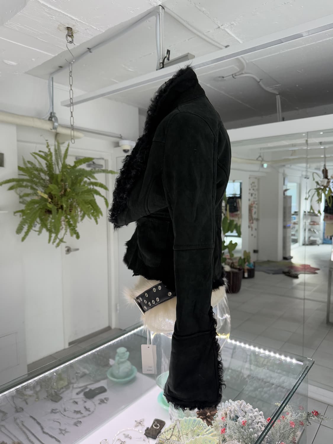 real leather shearling jacket 상품이미지2