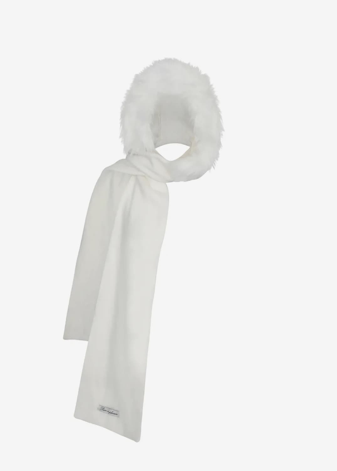 페인오어플레져 CARRIE 후드 머플러 아이보리 상품이미지1