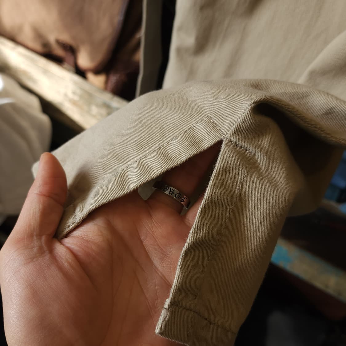 00년대 폴로 진스 컴퍼니 사파리 벨트 코튼 원피스 S 상품이미지8