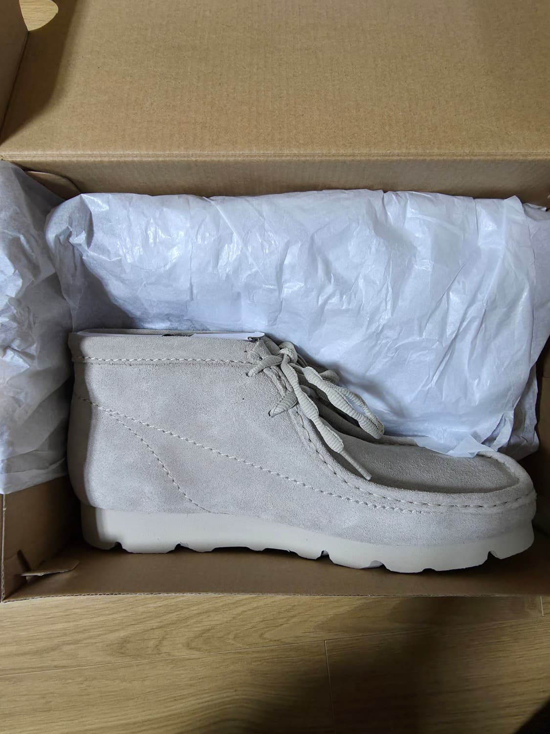 클락스 파프 왈라비 베이지 42 사이즈 상품이미지1