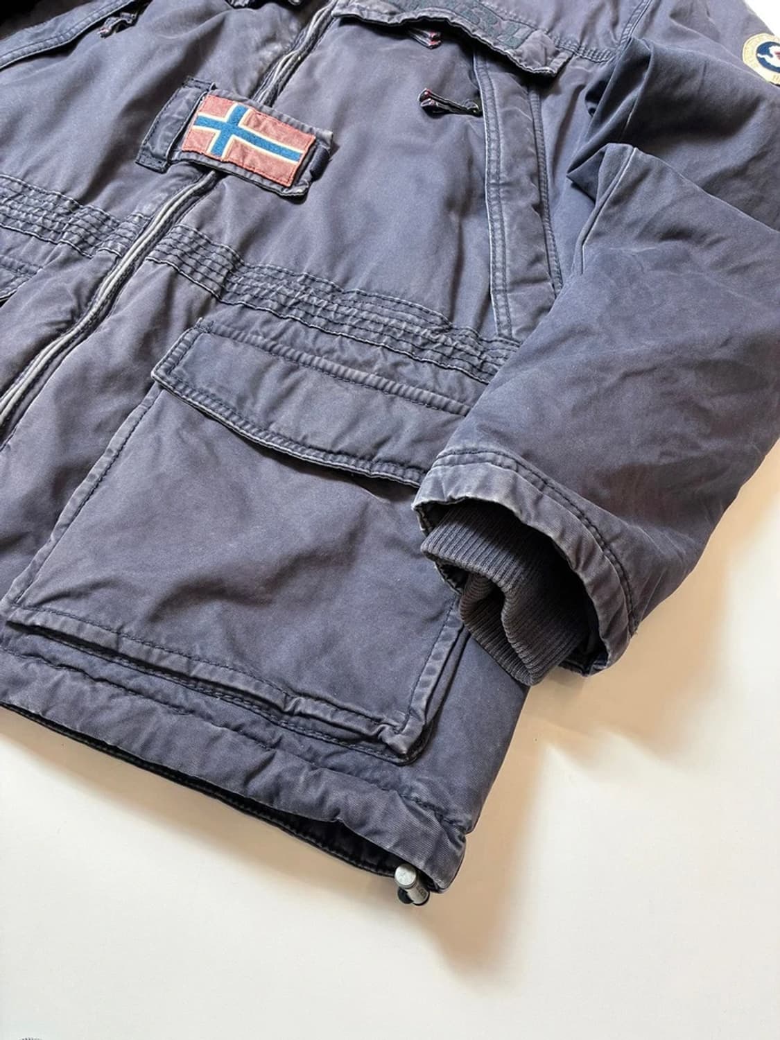 나파피리 00's 가먼트다잉 스키두 콜드 파카 PN8100 상품이미지4