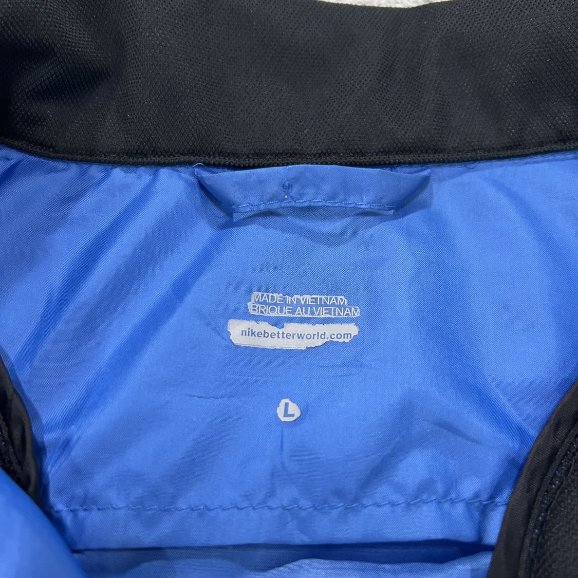 나이키 블루/블랙 바람막이 L 상품이미지2