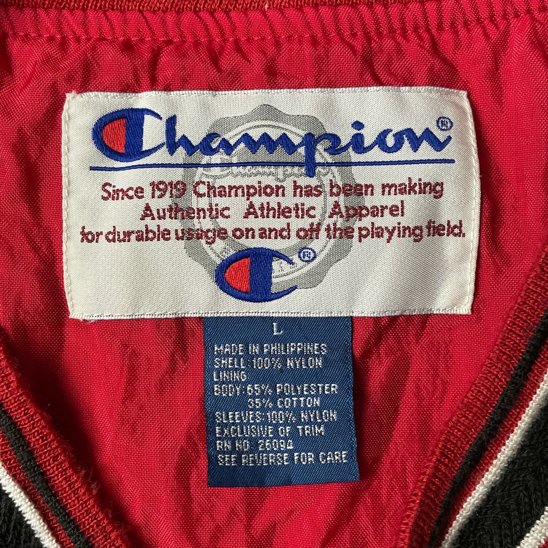 CHAMPION 1990s 챔피온 빈티지 브이넥 스포츠맨투맨 A00460 상품이미지8