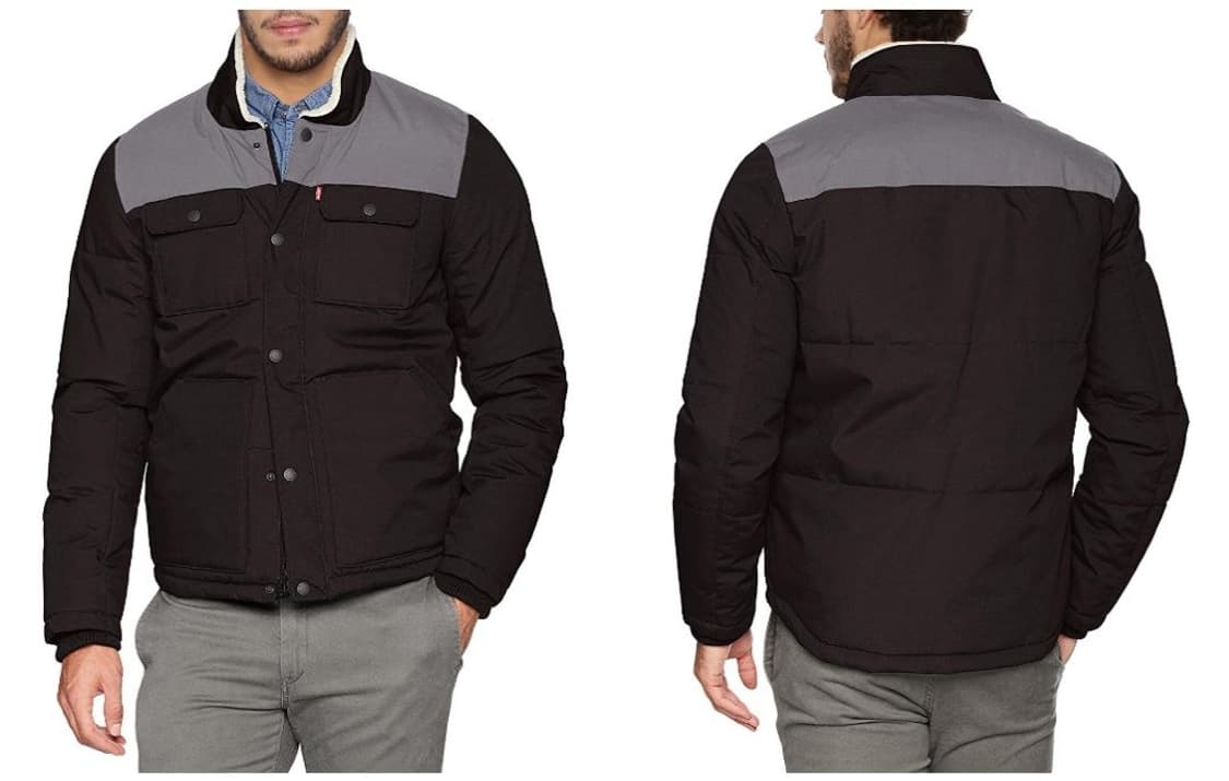 (새상품)95.리바이스 세르파 패딩점퍼 상품이미지2