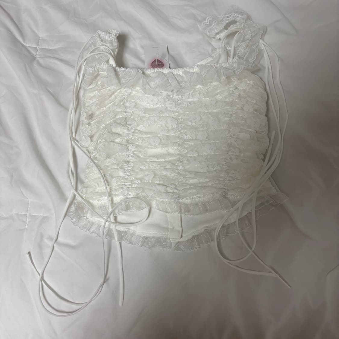 드라이로즈 엔젤 레이스 스트링 탑 상품이미지2