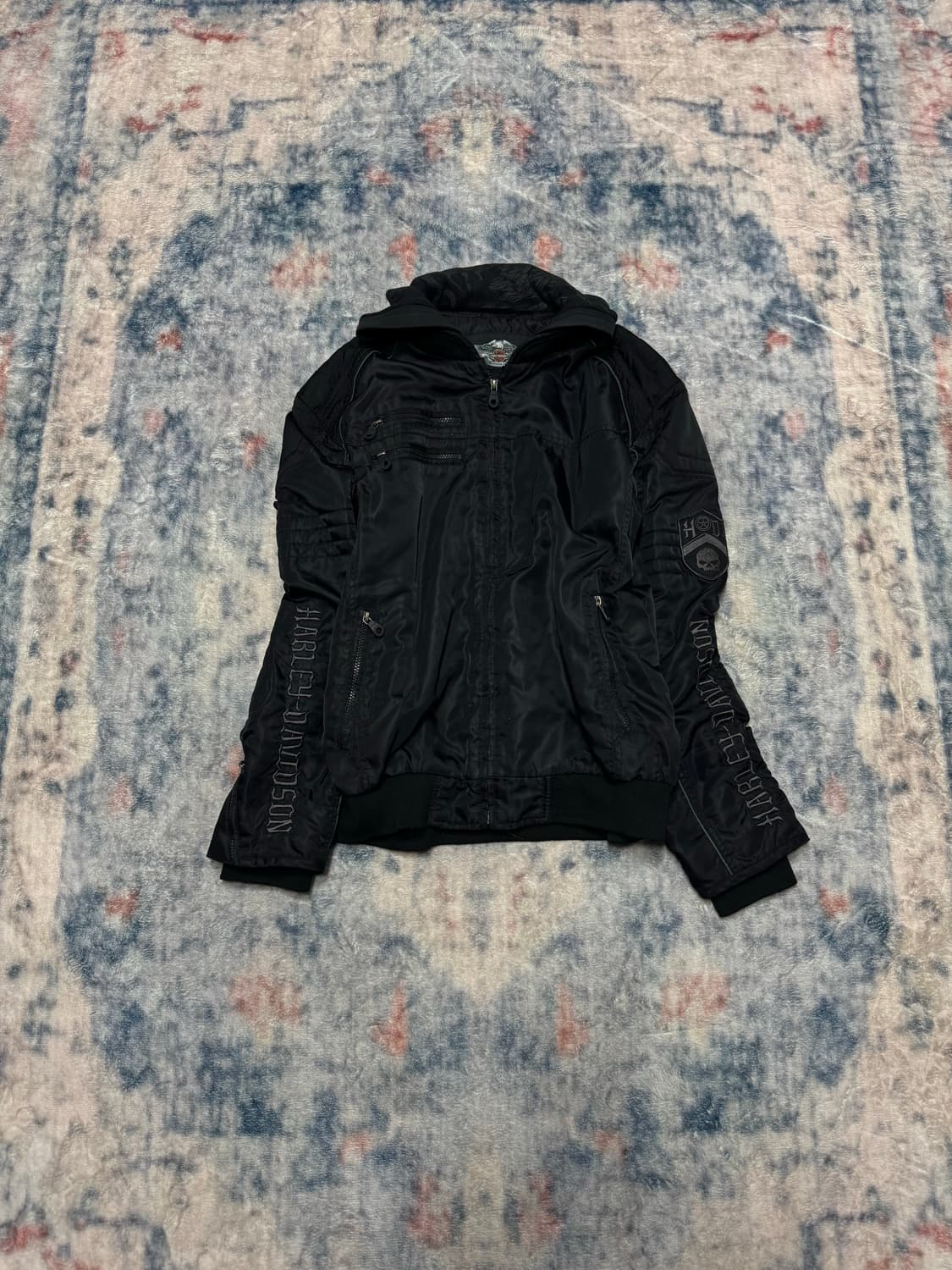 Harley davidson archive biker jacket 상품이미지3