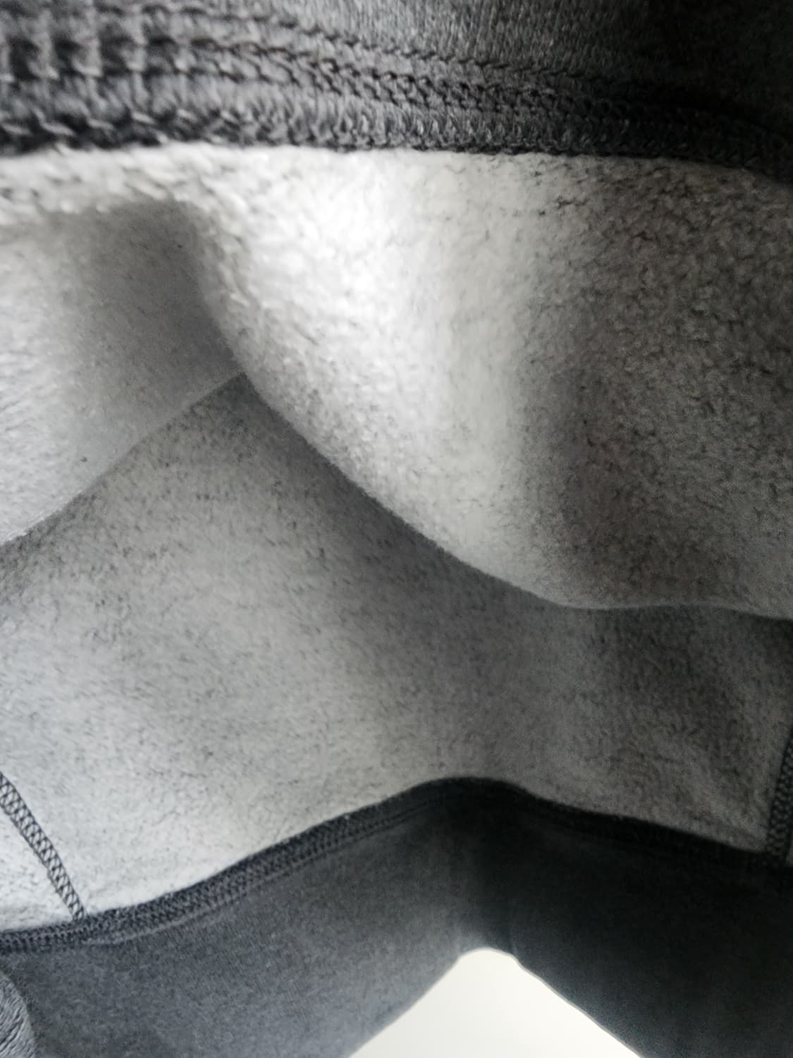 나이키 기모 맨투맨 후드. 그레이 상품이미지7