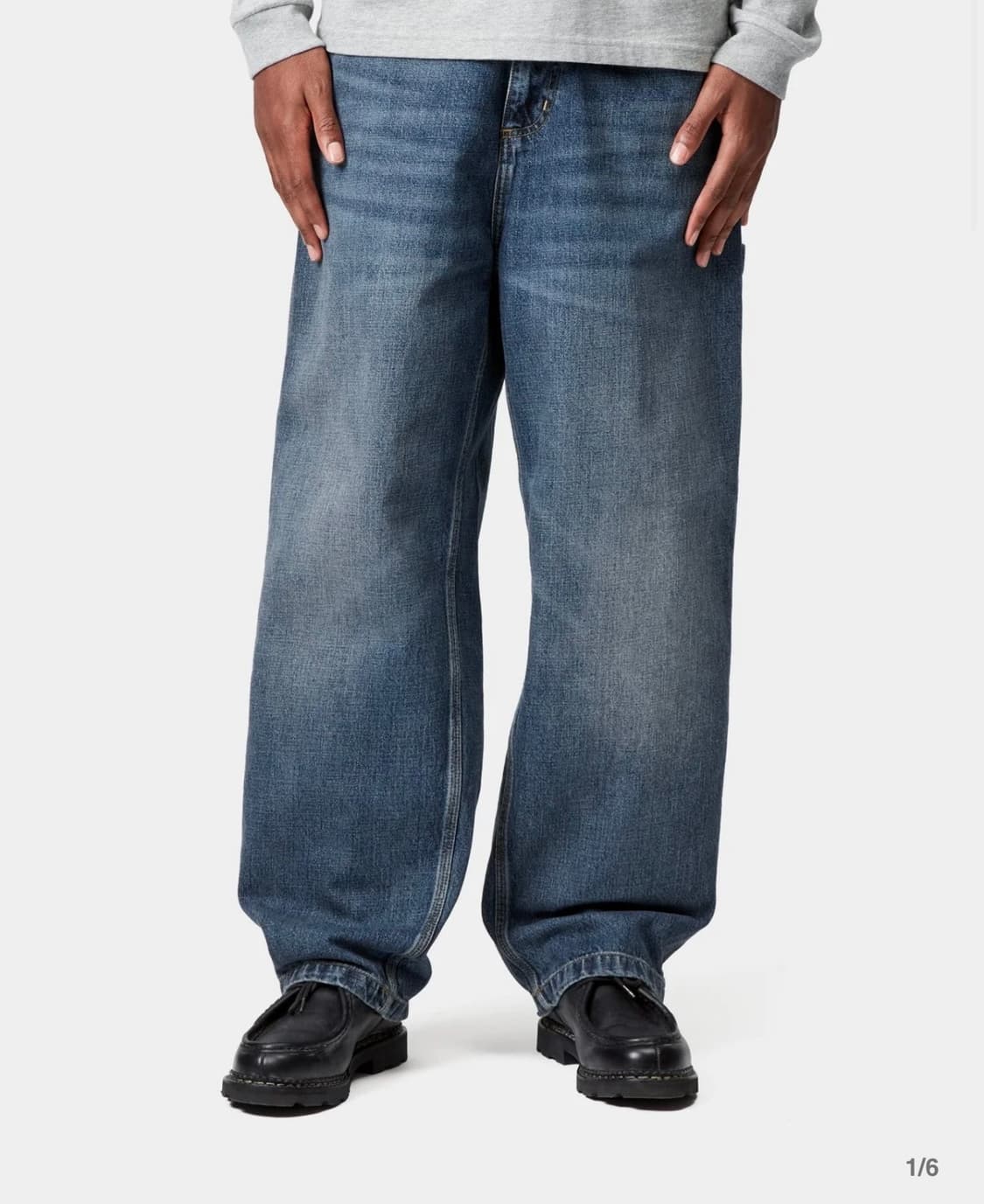 칼하트 wip 싱글니 데님 팬츠 xl사이즈 상품이미지1