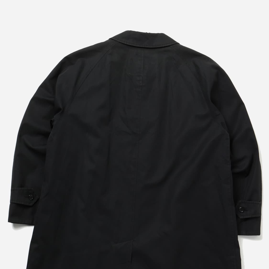 버버리 블랙 싱글 트렌치 코트   상품이미지6