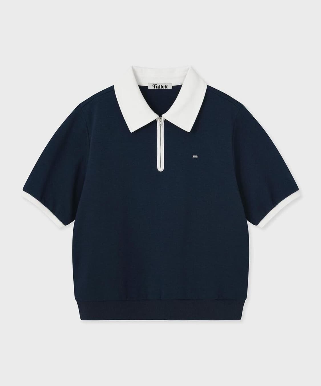 팔렛 카라 반팔티 네이비 상품이미지2