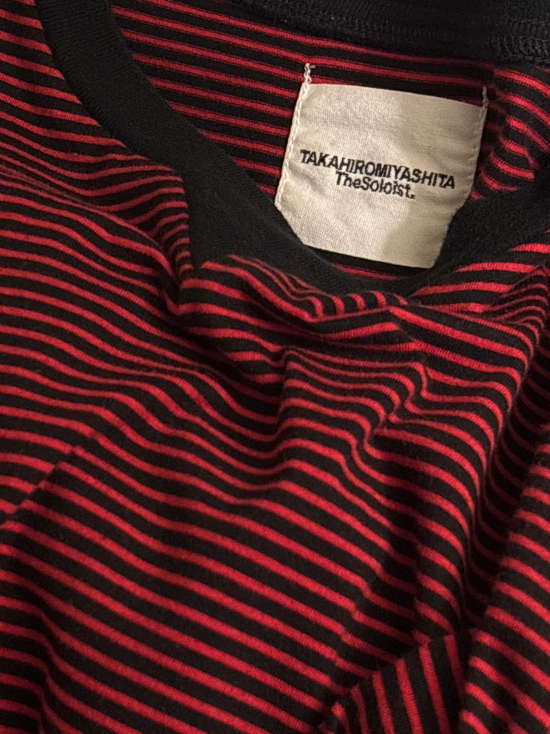 The soloist stripe T-shirt 상품이미지1