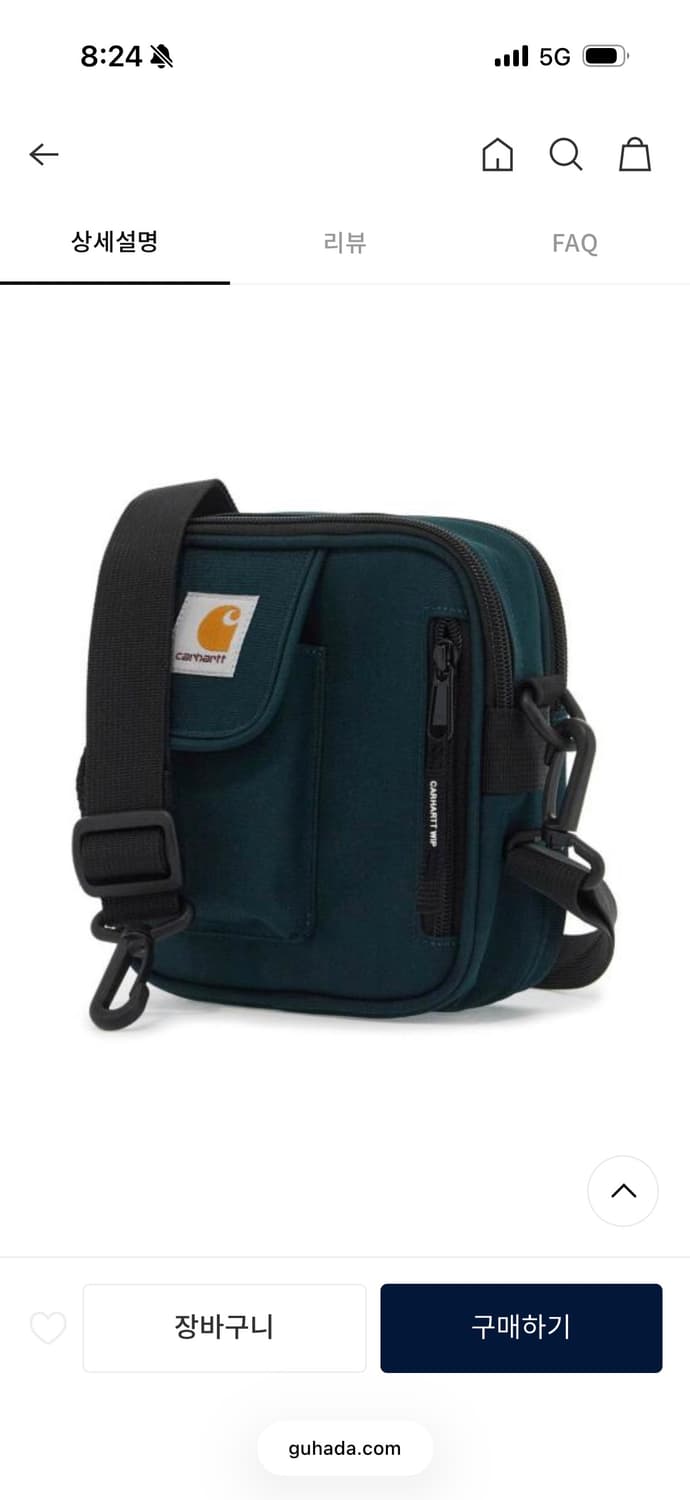 25FW 칼하트 WIP 에센셜스 백 상품이미지3