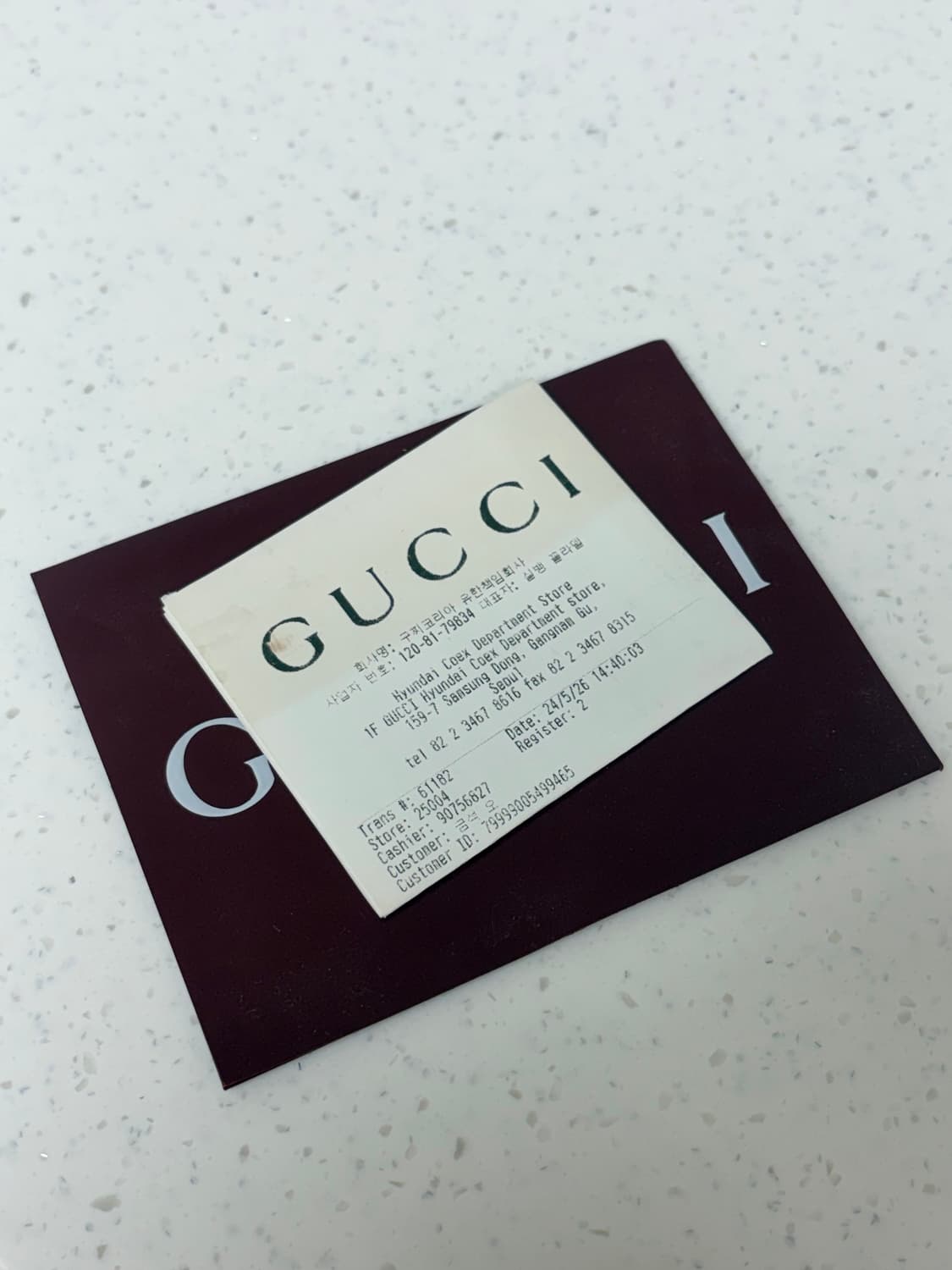 구찌 다이애그널 인터로킹 G링 실버 19호 상품이미지4