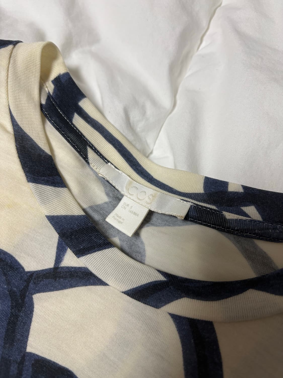 코스 프린티드 탑 슬림핏 COS 프린팅티 상품이미지7