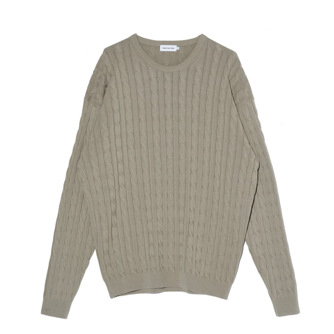 (3) 스테디에브리웨어 케이블 니트 토프 상품이미지1