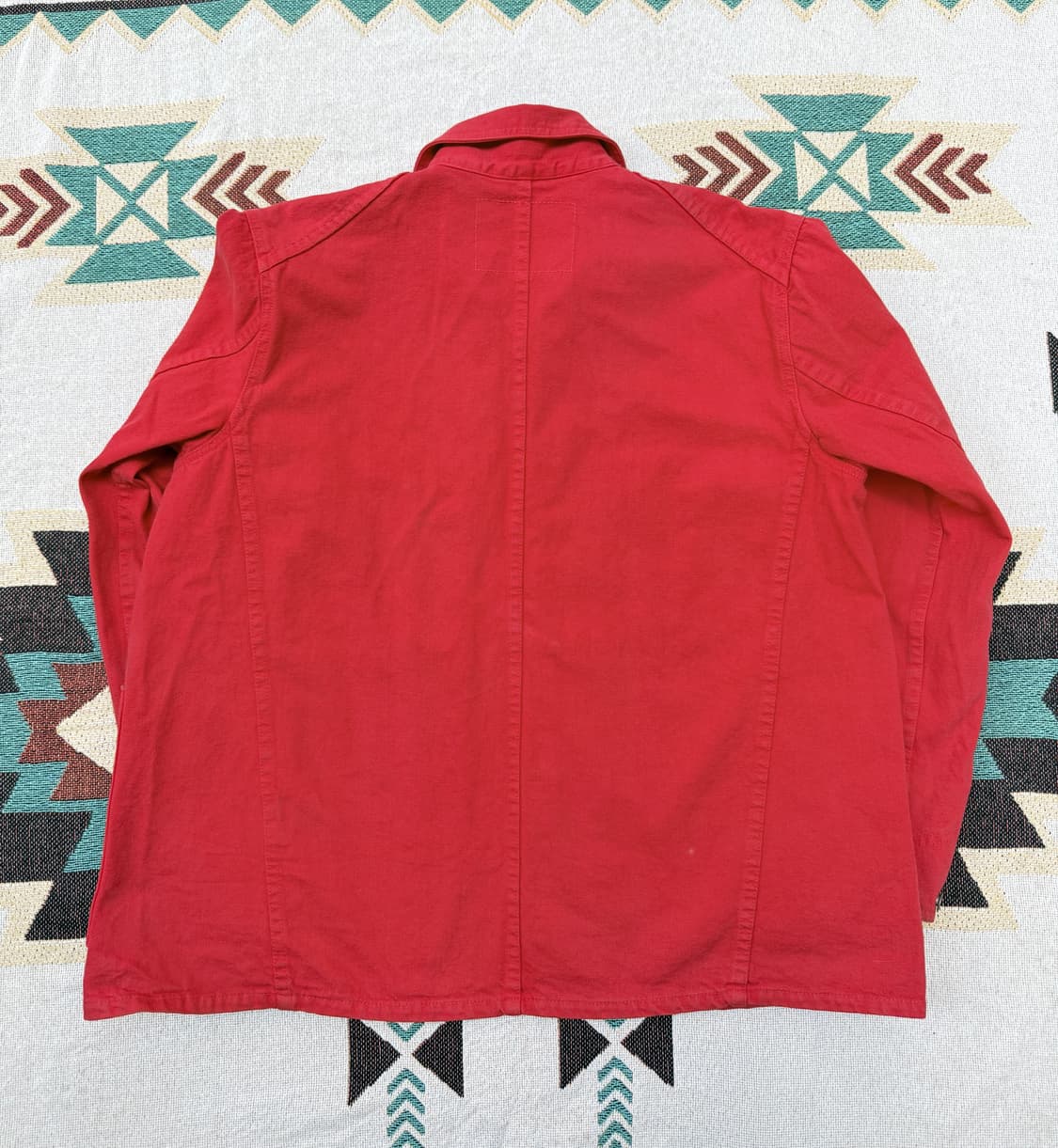 Levi’s 1999 레드 워크 커버올 자켓 m 상품이미지10