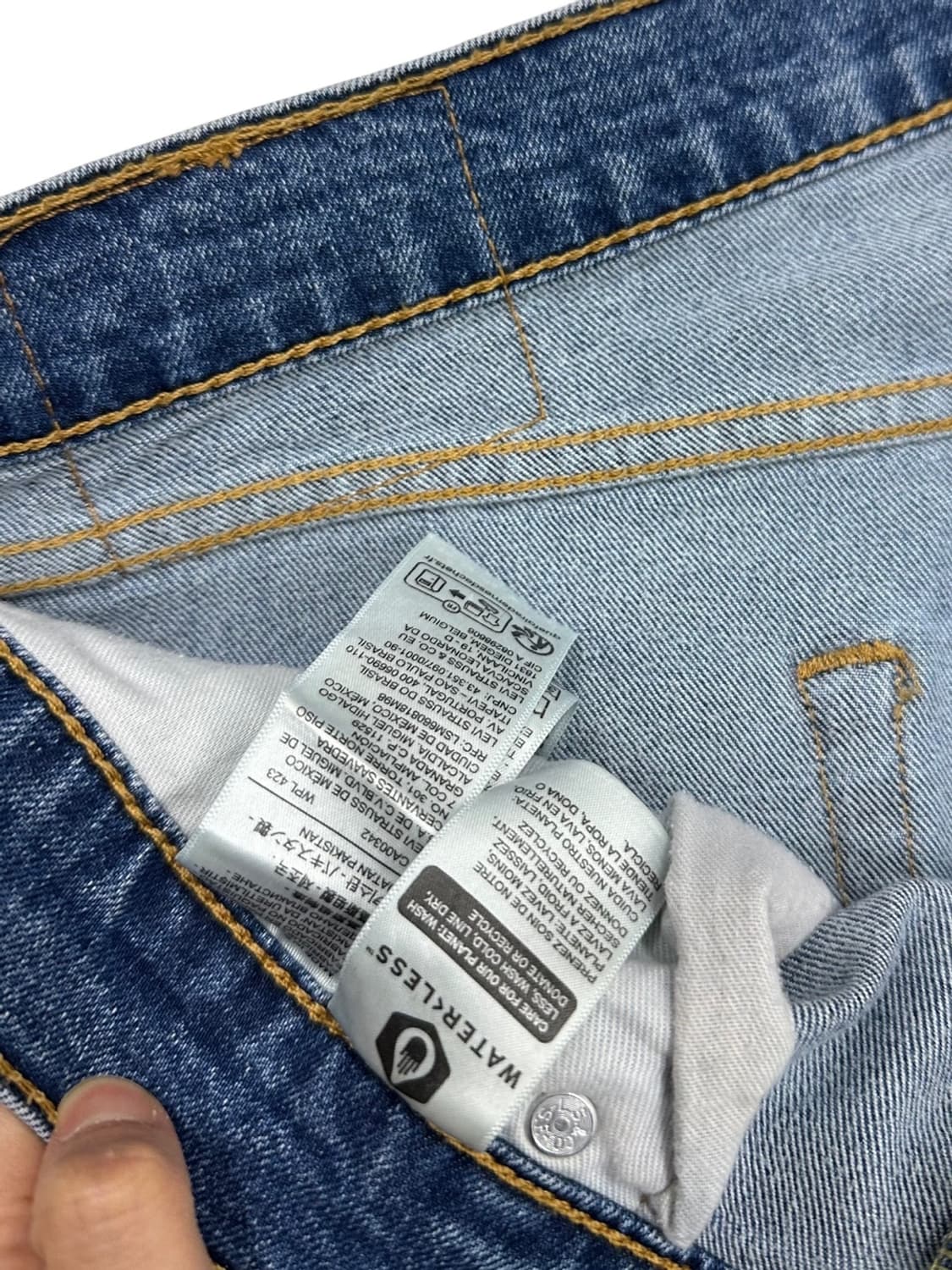 리바이스 505 기모청바지 (34) 상품이미지6