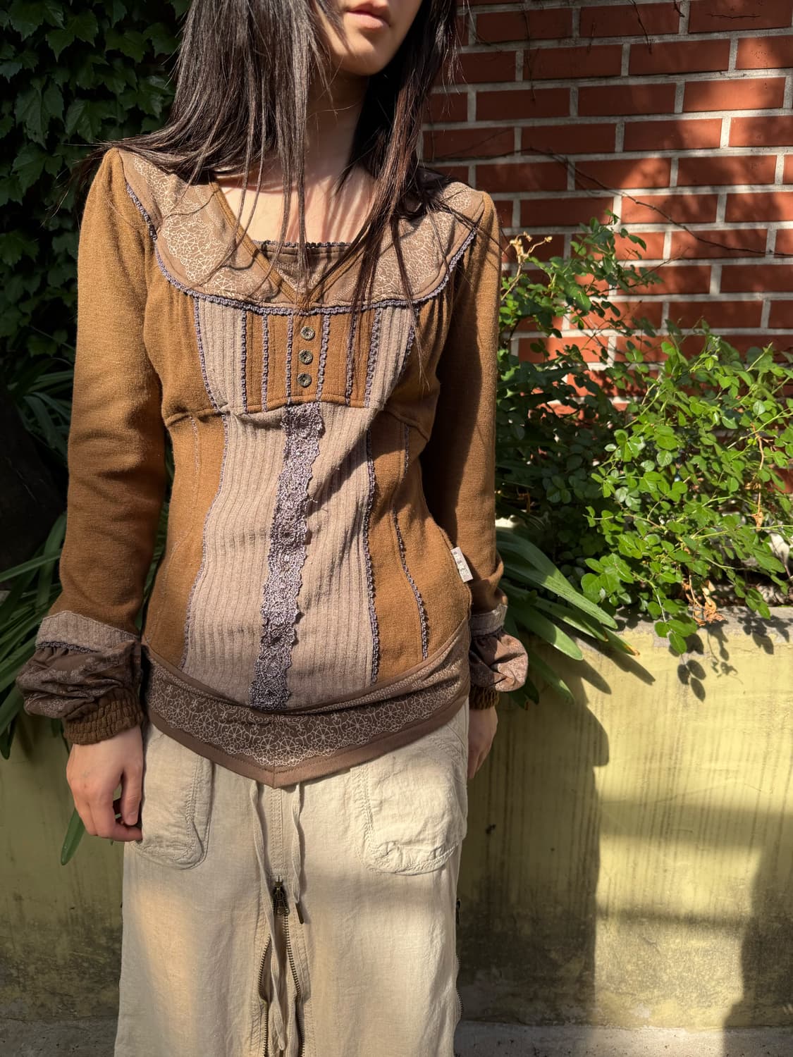 오즈온 오즈 안젤로 보헤미안 블라우스 상품이미지3