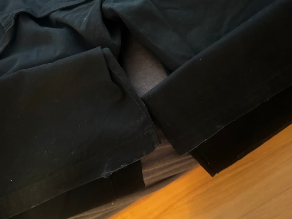 미스치프 에이프런 포켓 워크 팬츠 블랙 상품이미지5