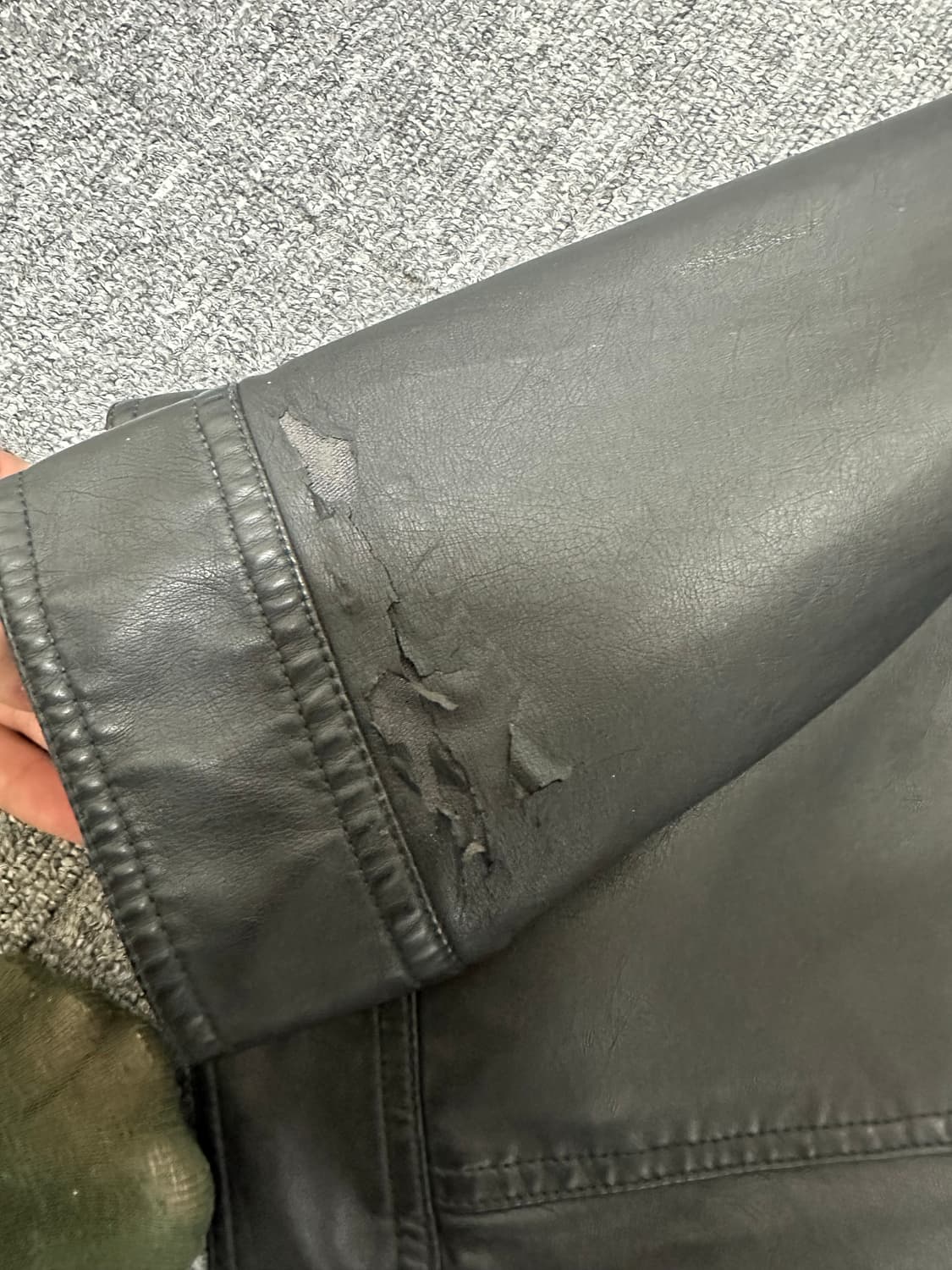 무스너클 레더자켓 상품이미지6