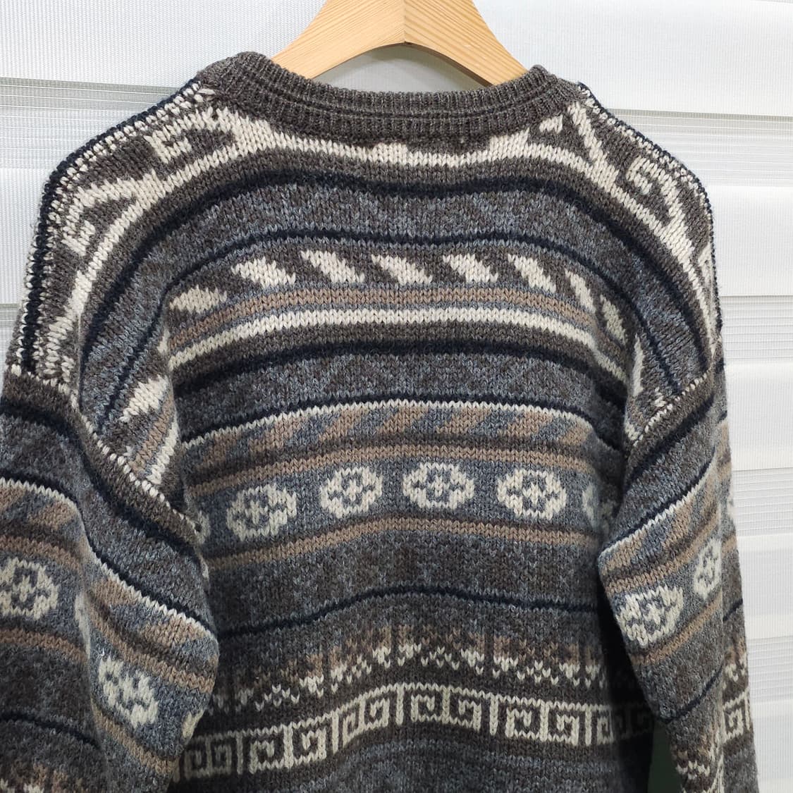 90s ALEXANDER 헤비울 니트 스웨터- 우먼L 상품이미지7