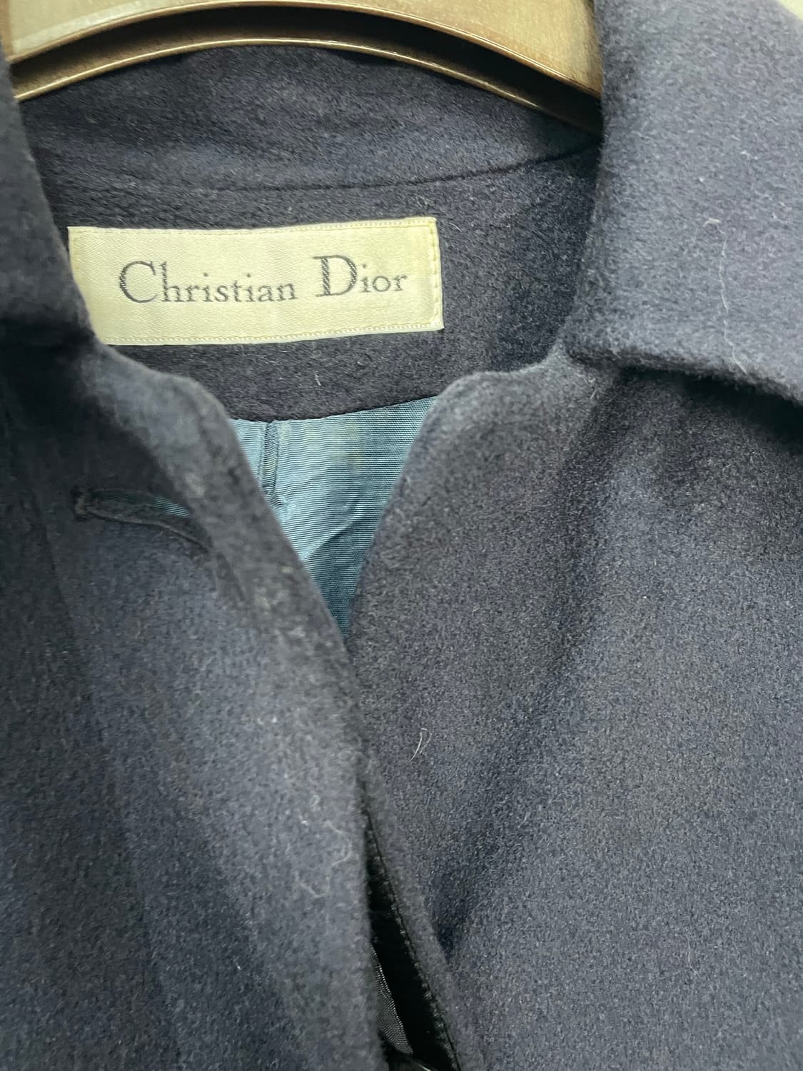 크리스챤 디올 네이비 롱 코트 H1284 상품이미지6