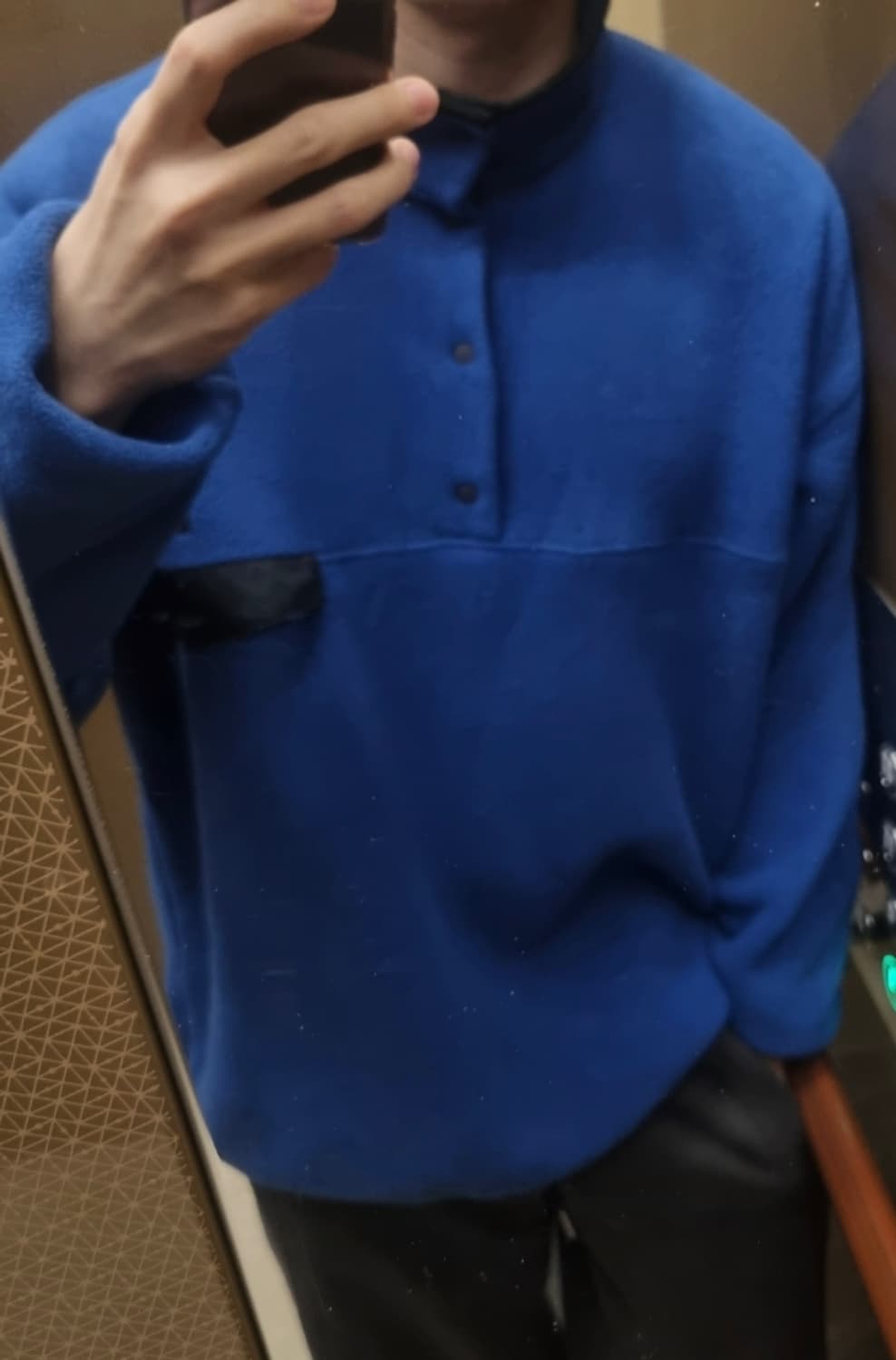 파타고니아 신칠라 블루 블랙 xxl 상품이미지5