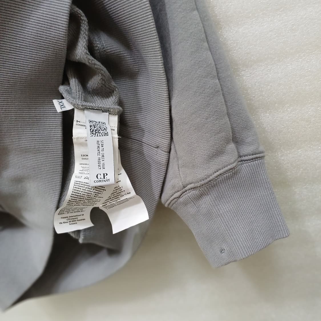 CP컴퍼니 약기모 맨투맨 라운드 티 남성 XL 2XL 사랑봉봉 상품이미지5