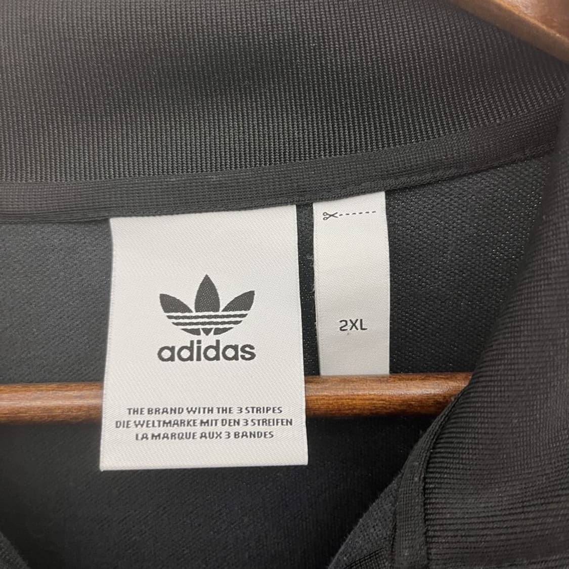 아디다스 빈티지 레트로 베켄바우어 져지 집업 2XL C10312 상품이미지5