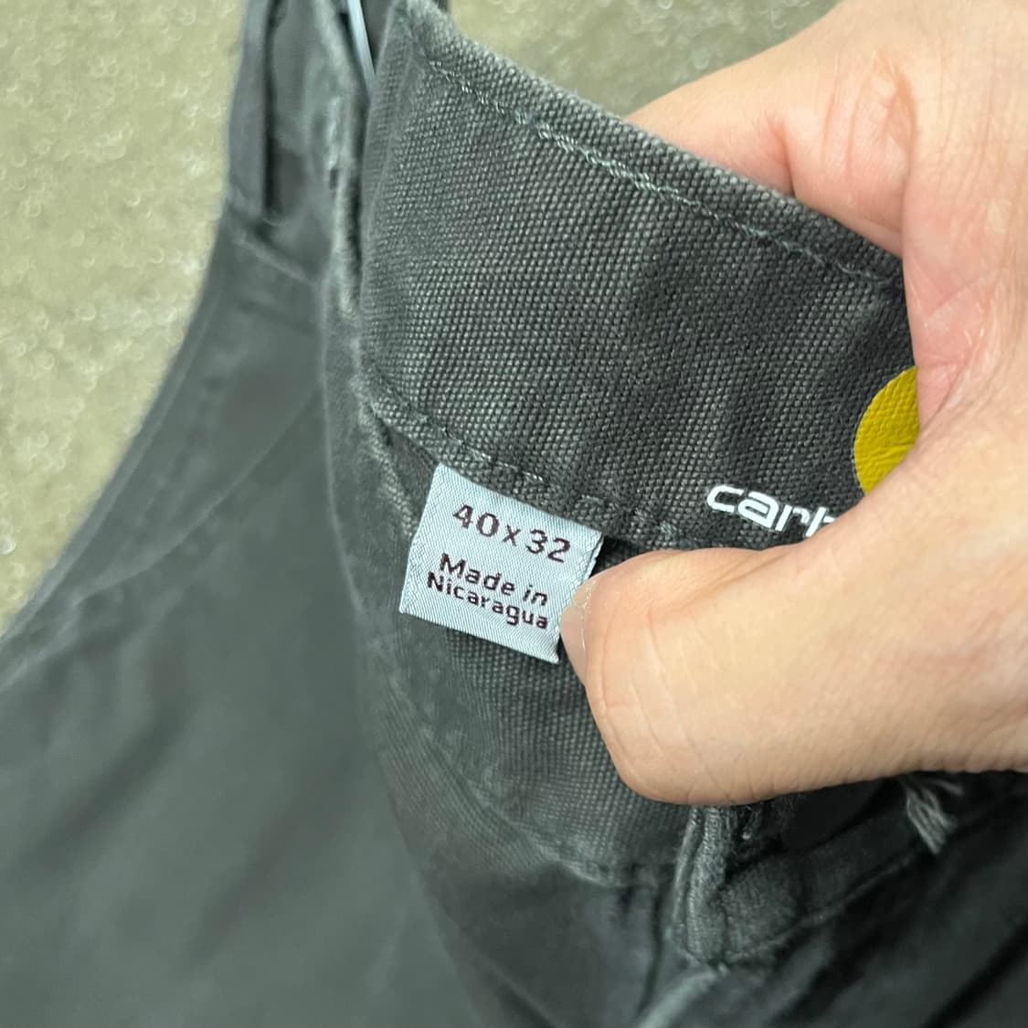 Carhartt 카펜터 팬츠 (39“) 상품이미지6