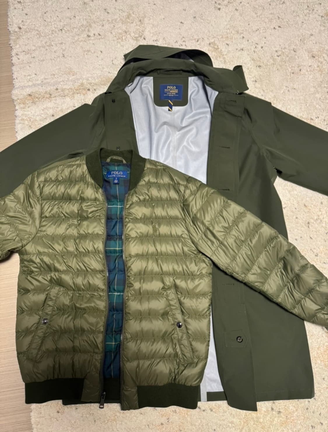 폴로 랄프로렌 2way 후드코트 상품이미지6